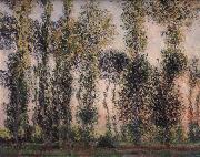 Claude Monet Poplars at Giverny Sweden oil painting artist